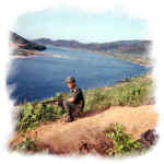 Ron at southern edge of Korean DMZ  (1969)