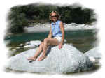 The source of the Rhine River -- Viamala, Switzerland  (2004)