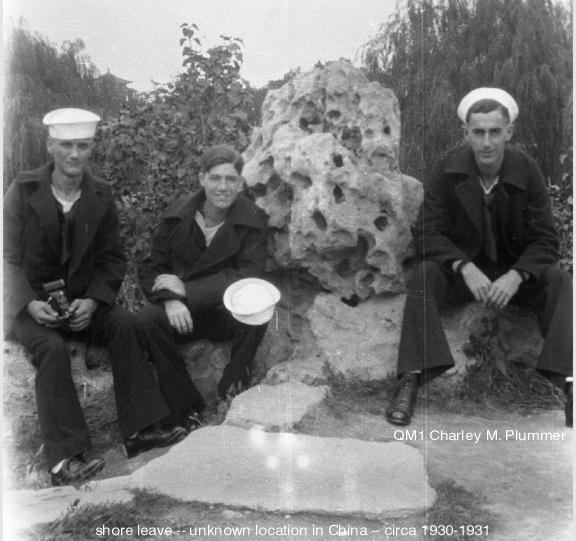 shore leave (middle shipmate is same as photos below)