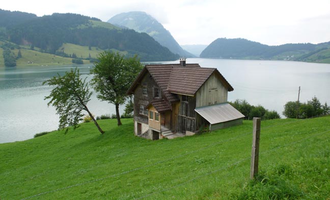 Hiking around the Waegitaler See  (2008)