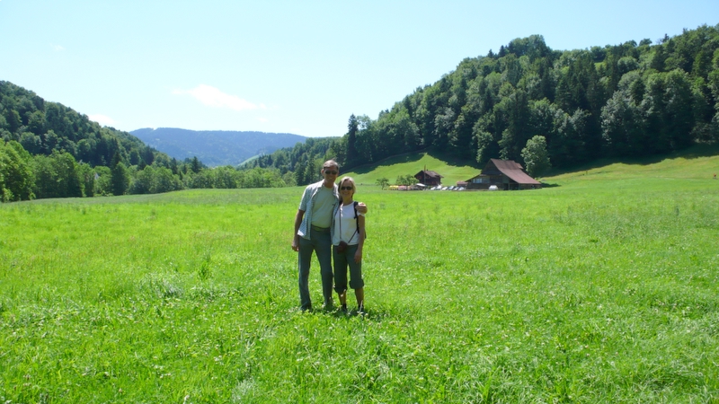 Hiking from Hirzel to Menzingen  (2007)