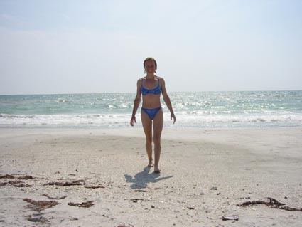 The illusive kissing mermaid of Sand Key Beach, Florida