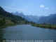Sihl River flowing toward Zurich, Switzerland  (June 2006)