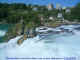 Rheinfall, from above on the Swiss side  (July 2006)
