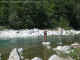 man fly-fishing on the Vorder Rhein river (2004)