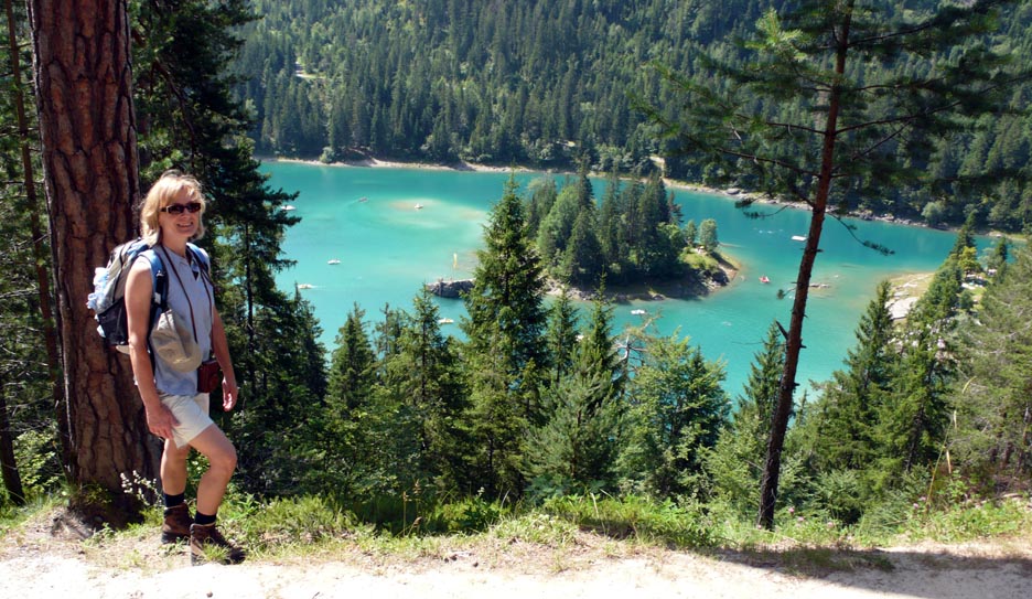 Irmi above Lake Cauma --  Flims, Switzerland  (2010)